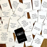 MyIntent Question Cards all spread out