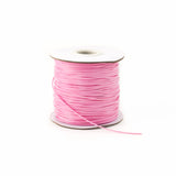 MyIntent Spool of Pink String waxed polyester 1mm string in 100 meters