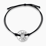 MyIntent Custom Classic Bracelet Nickel Token Black String Color