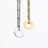 MyIntent Refill Bead Necklaces in Brass and Nickel 