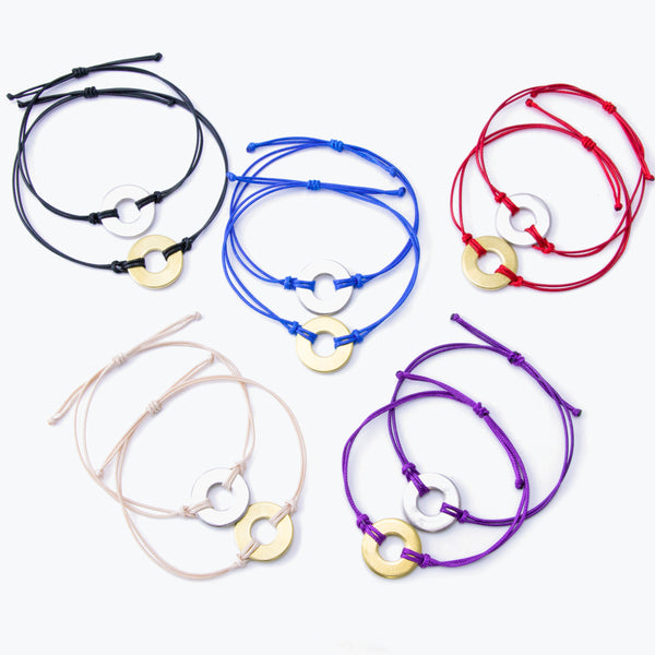 MyIntent Refill Classic Bracelets in All Colors both with Brass & Nickel tokens