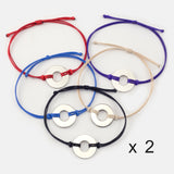MyIntent Refill Classic Bracelets in All Colors set of 2 both with Nickel tokens