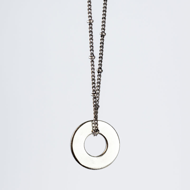 MyIntent Refill Bead Necklace in Nickel color