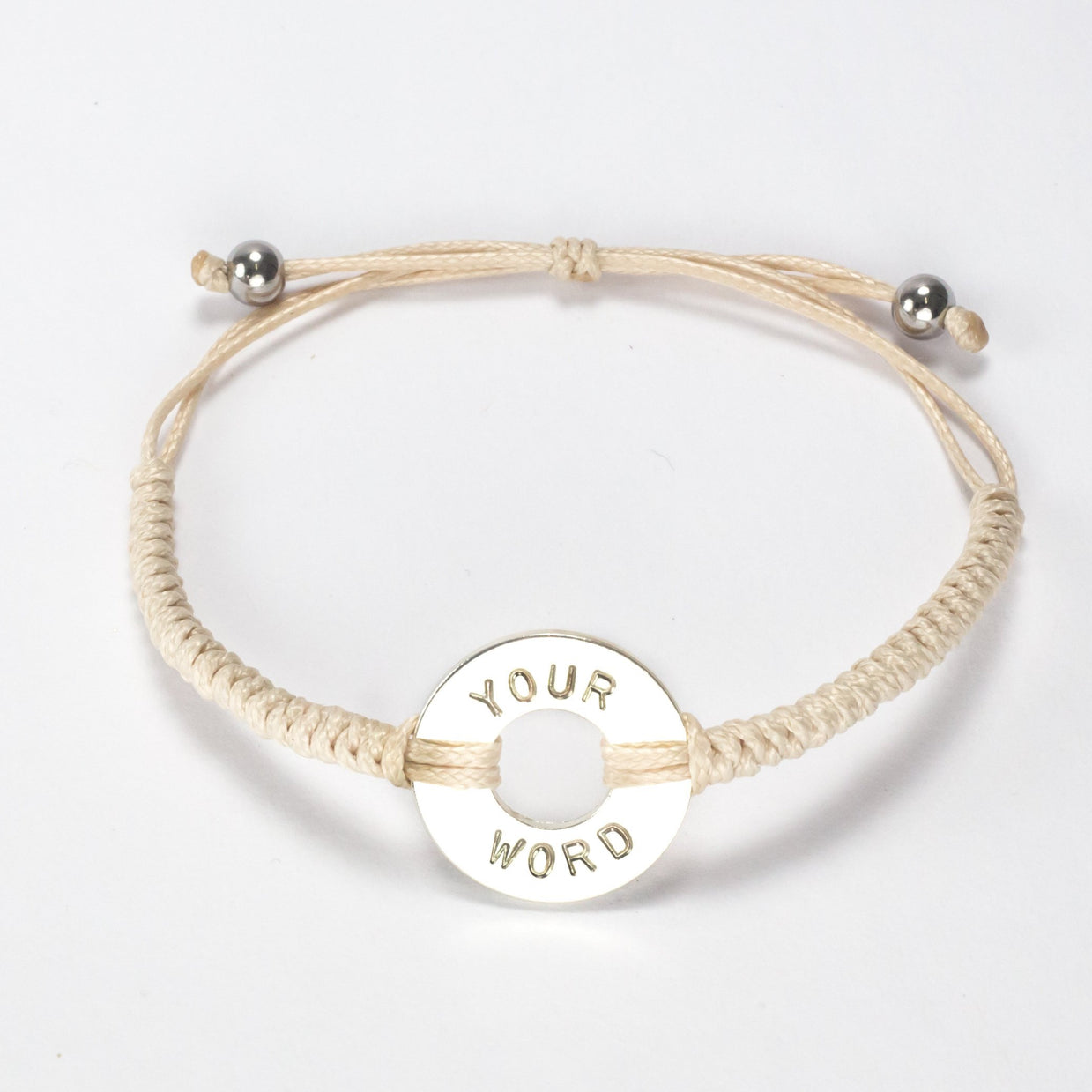 Custom Round Bracelet | Buy wholesale jewelry, My intent bracelet, Washer  bracelet