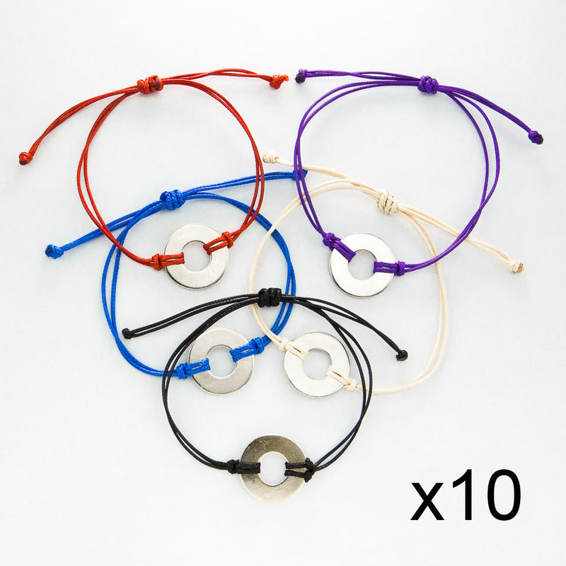 MyIntent Refill Classic Bracelets in All Colors set of 10 both with Nickel tokens
