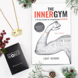 MyIntent Gratitude Pack includes Inner Gym book, 33 question cards, & either a necklace or bracelet